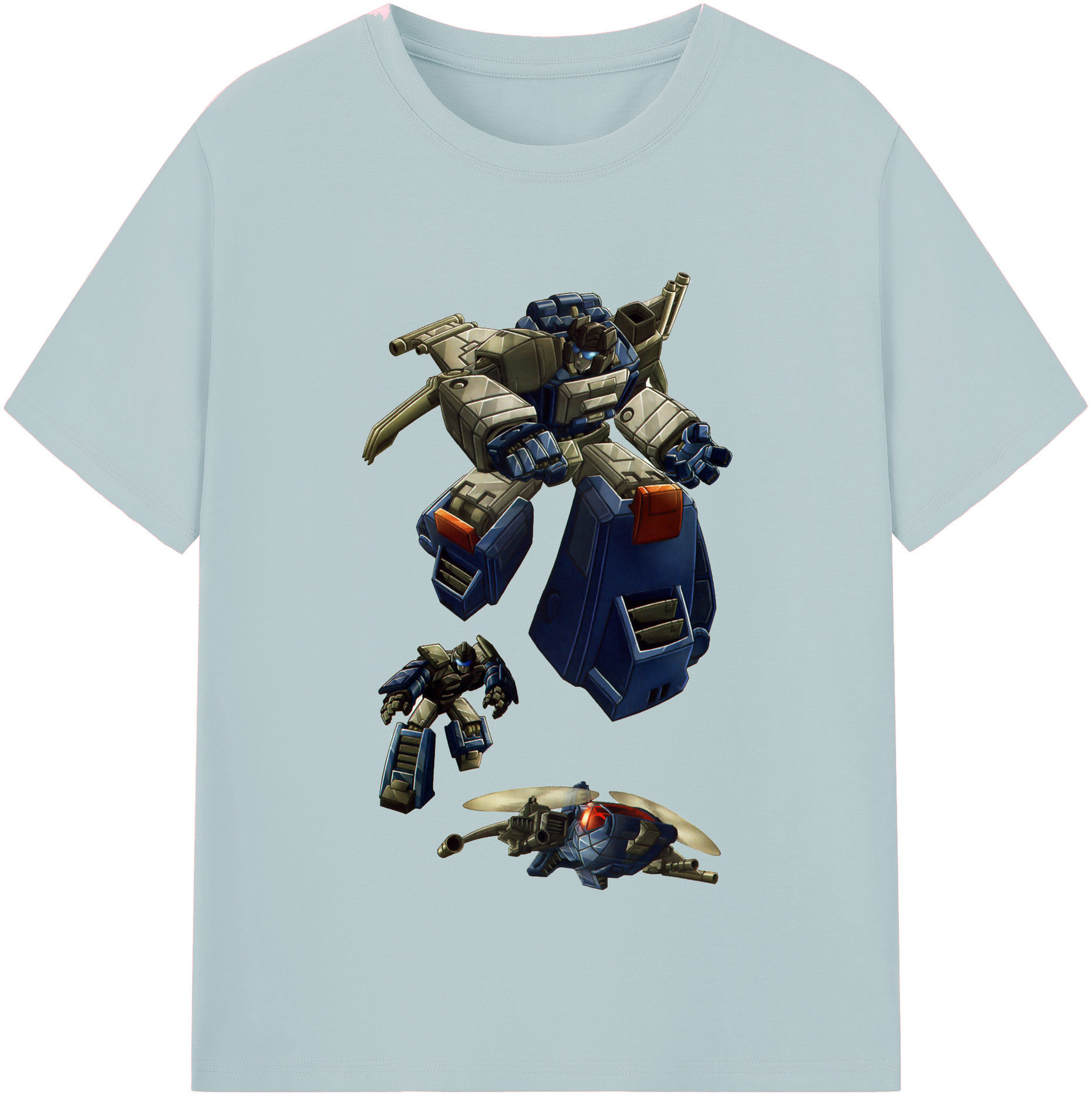（画像用）  綿100％半袖Tシャツ（フロントプリント）